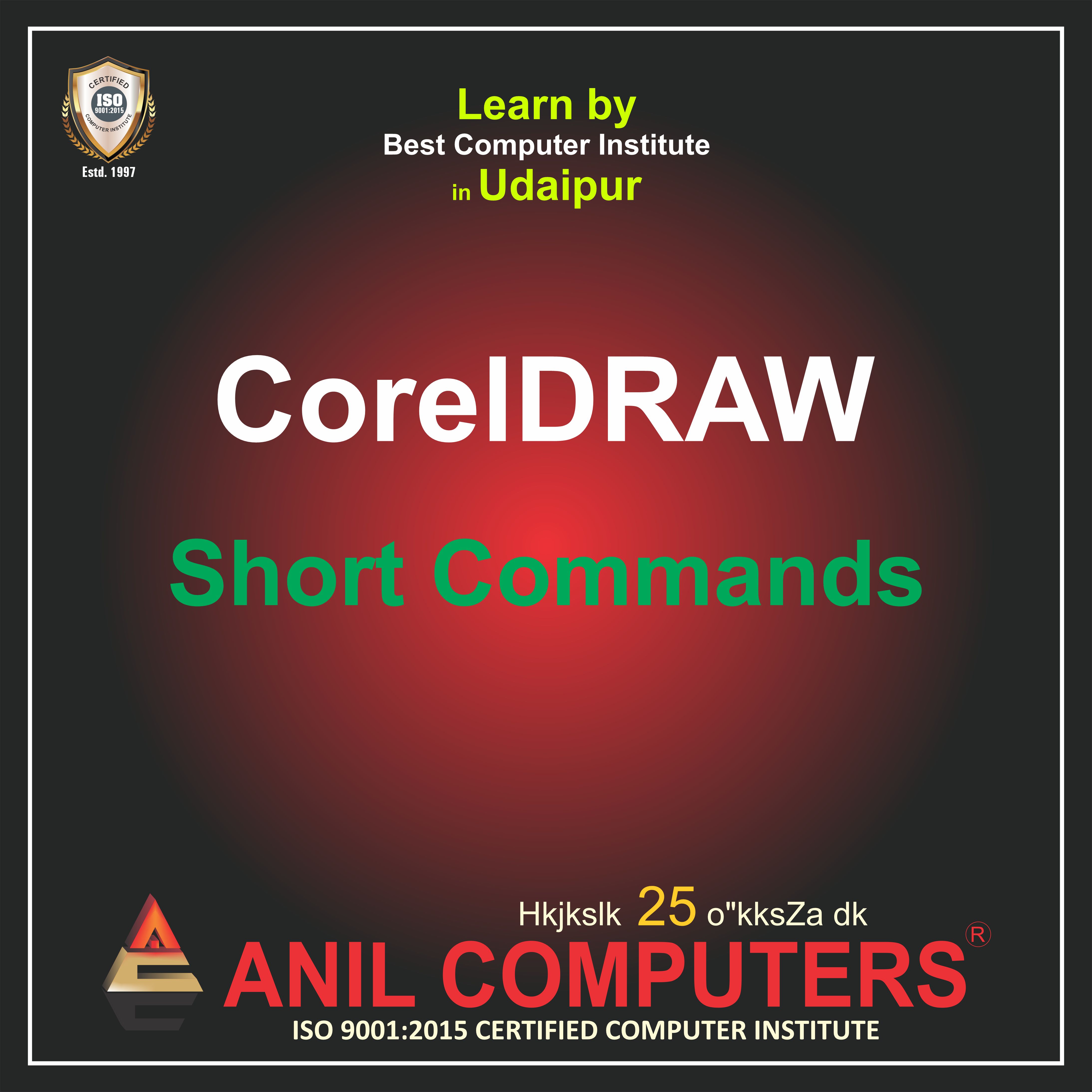 Corel Draw Short Commands