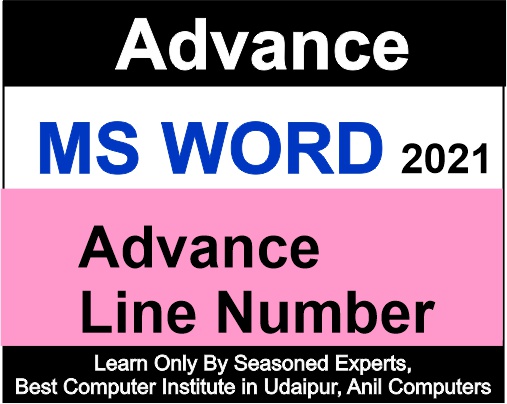 Advance Line Number