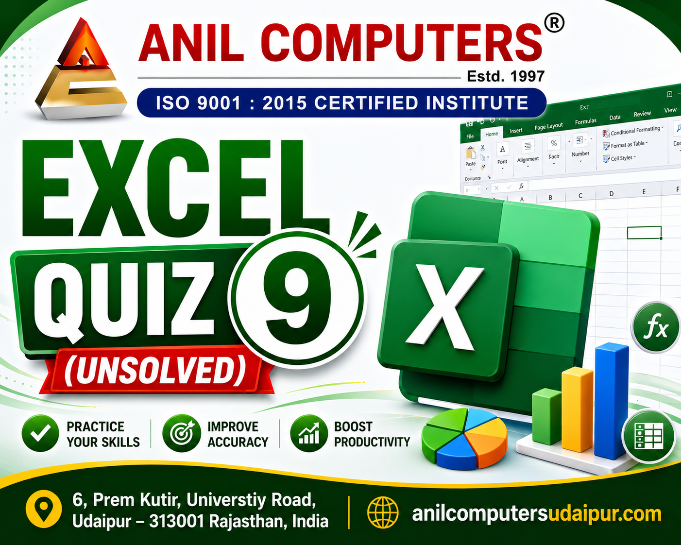 Excel Quiz 9 (unsolved)
