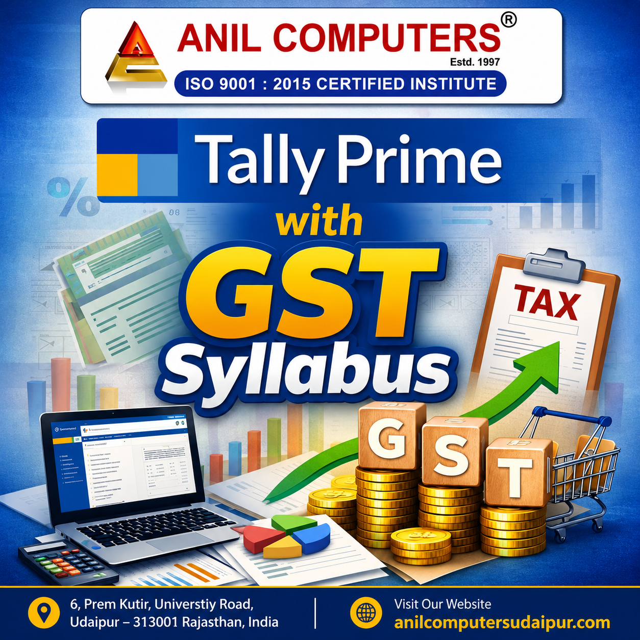 Tally Prime with GST syllabus