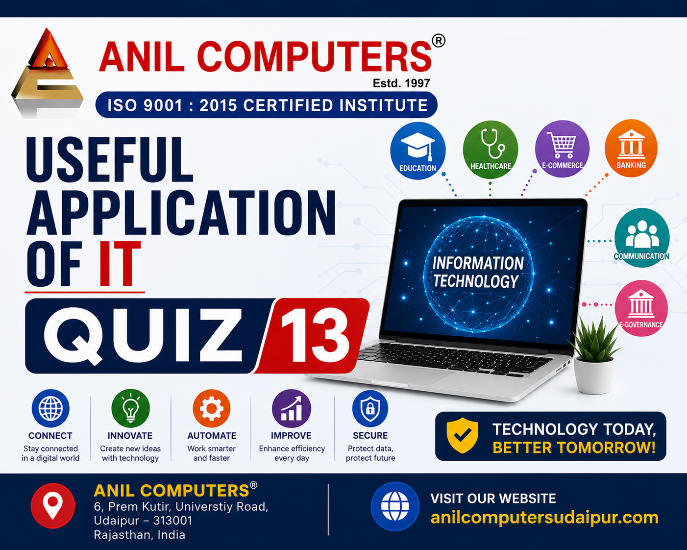 New Syllabus Useful Application of IT Quiz 13