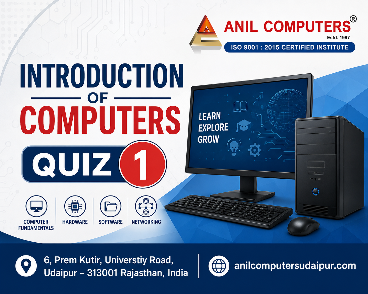 Introduction of computers Quiz 1