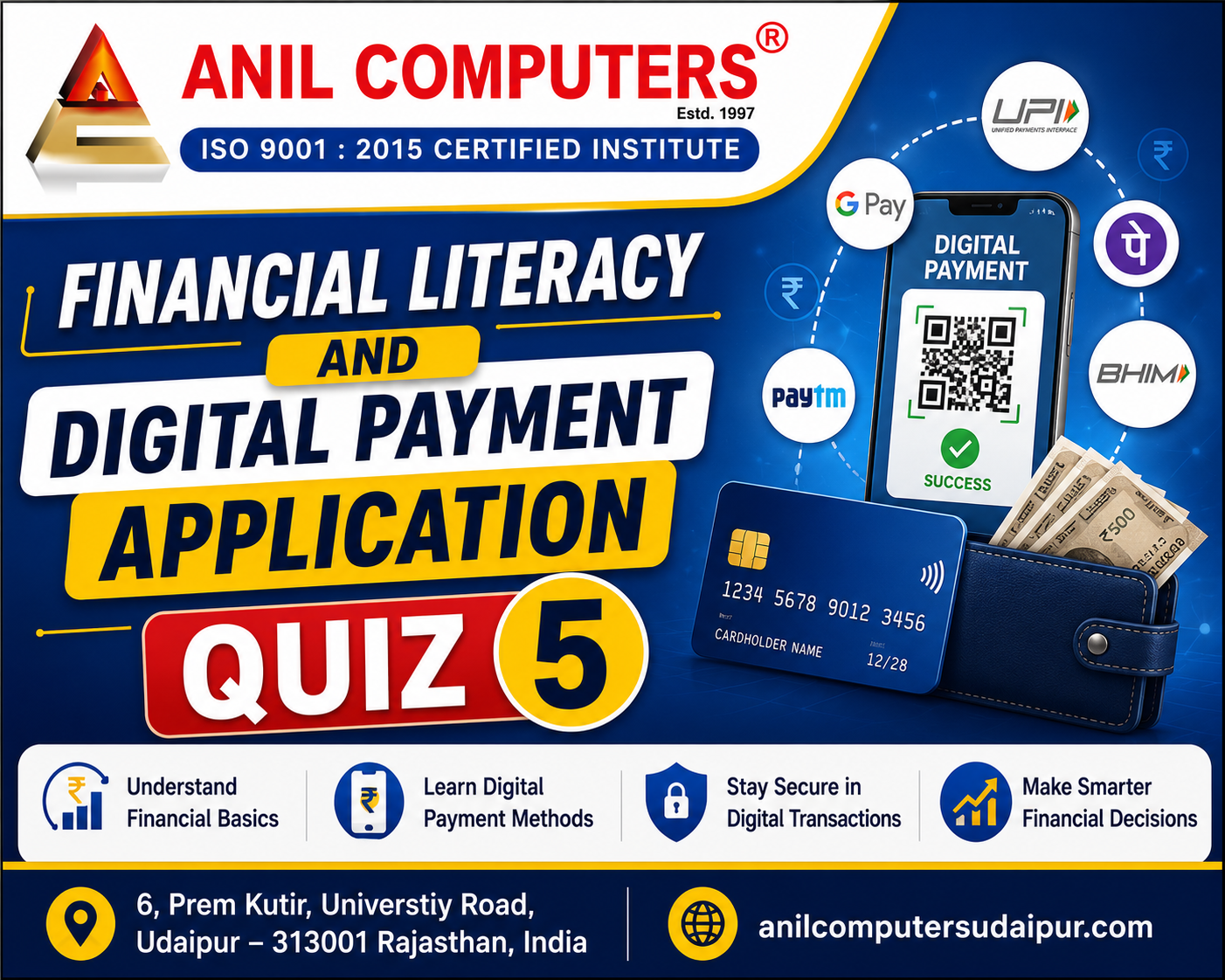 Financial Literacy and Digital Payment Application Quiz 5