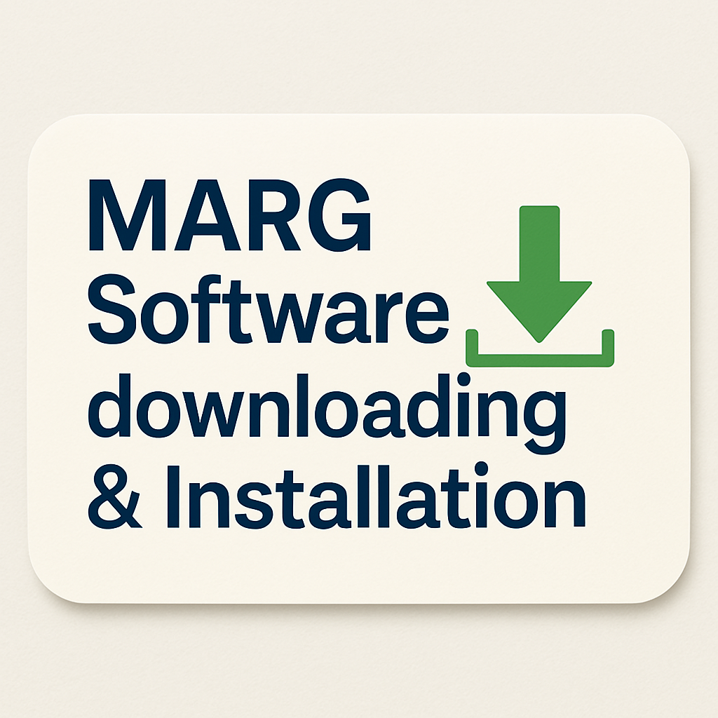 MARG Software downloading & Installation in Marg ERP9