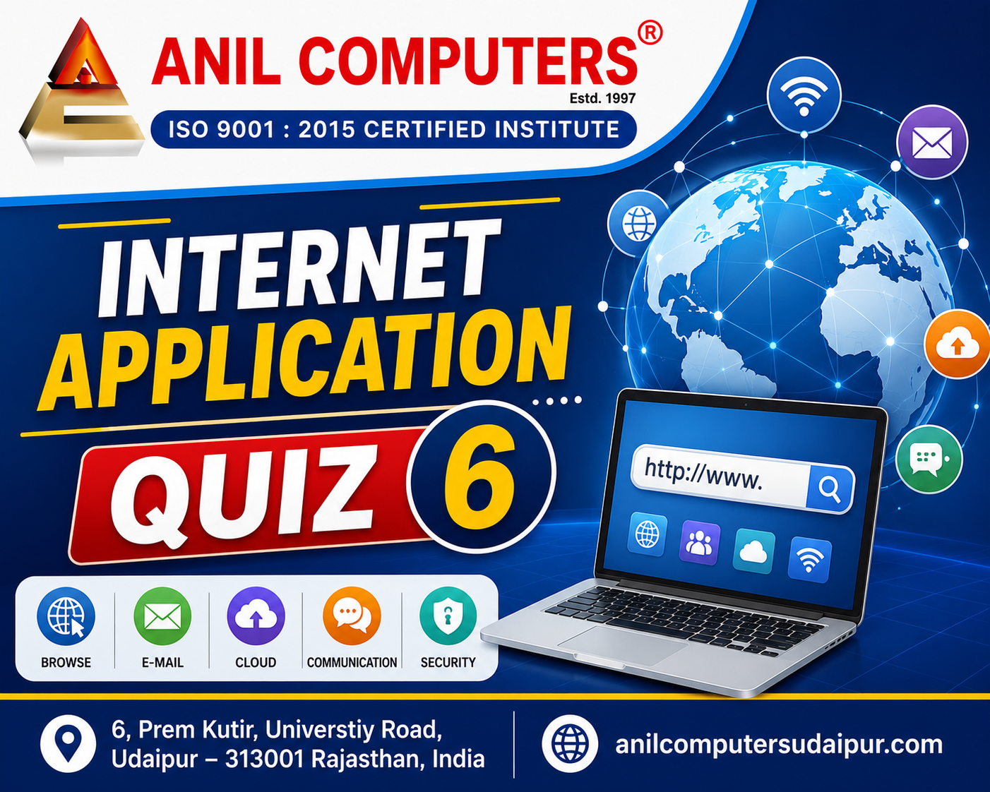 Internet Application Quiz 6