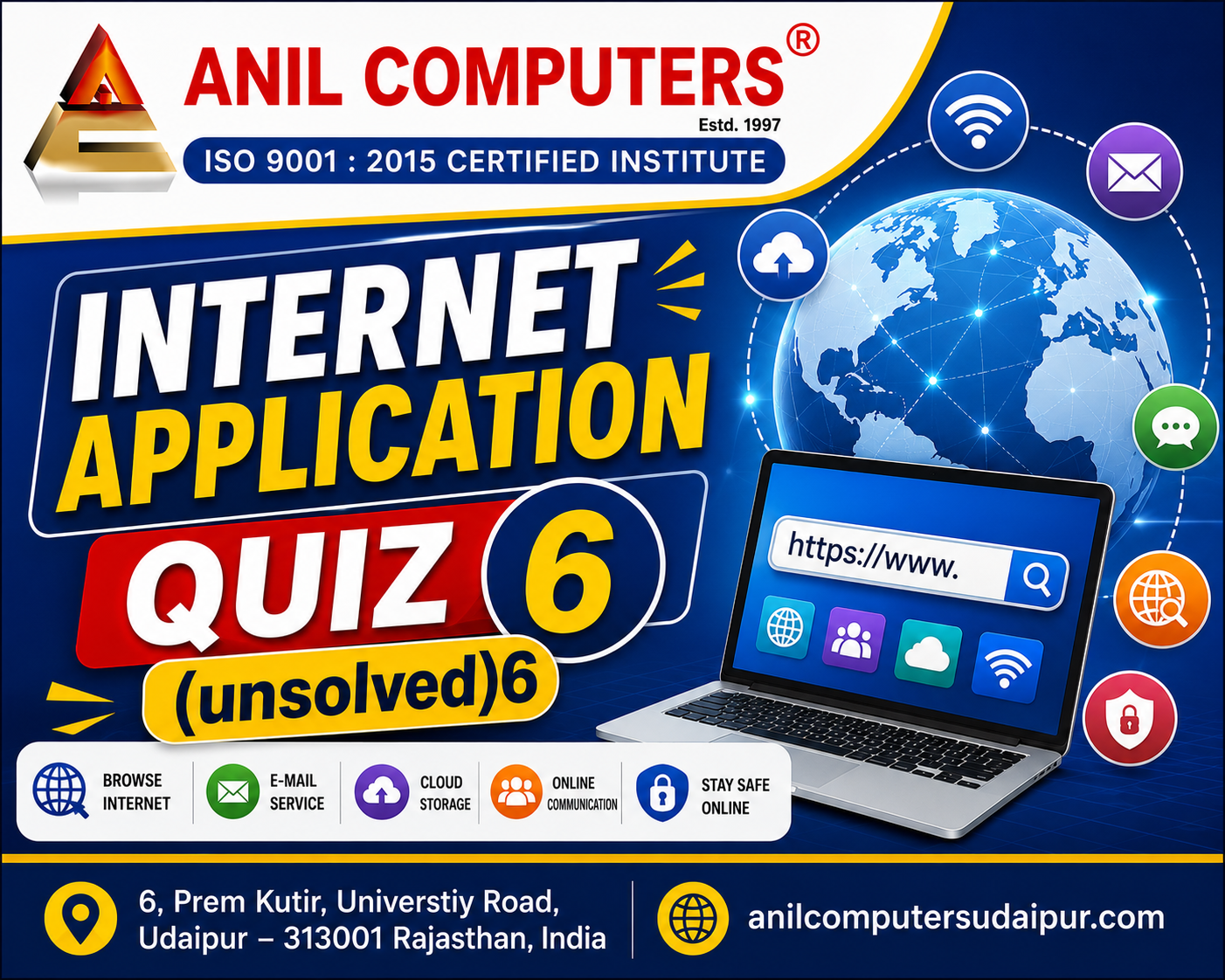 Internet Application Quiz 6 (unsolved)