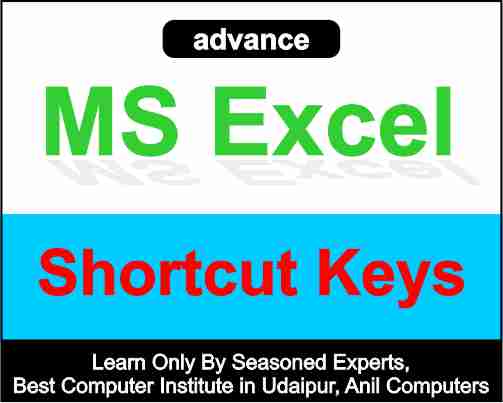 Shortcut Key Microsoft Excel