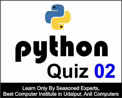 Python Quiz 2
