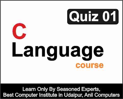 C Language Quiz 1