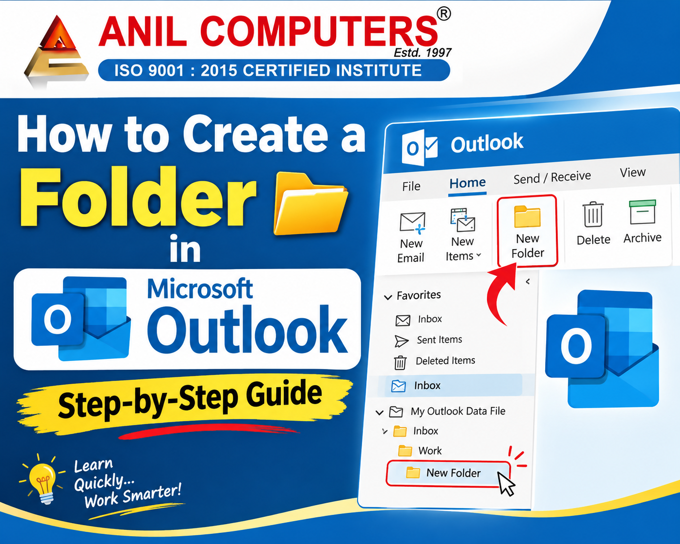 Microsoft Outlook में Folder कैसे बनाएं? – Step-by-Step Guide