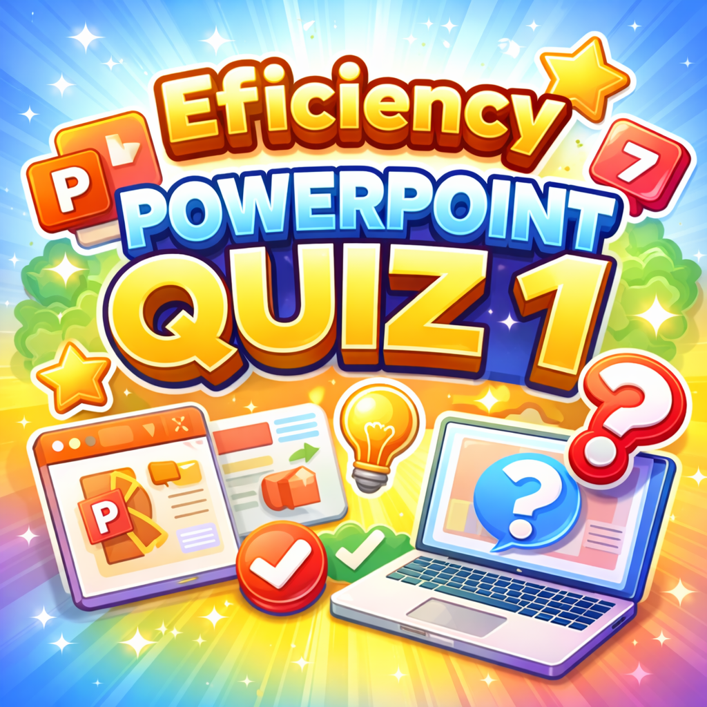 Efficiency Powerpoint quiz 1