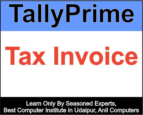 Tax invoice