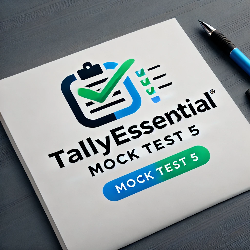 TallyEssential  Mock Test 5