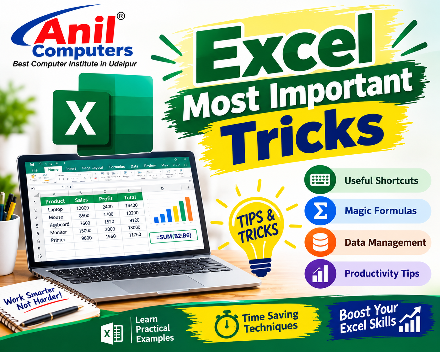 Excel Most Important Tricks