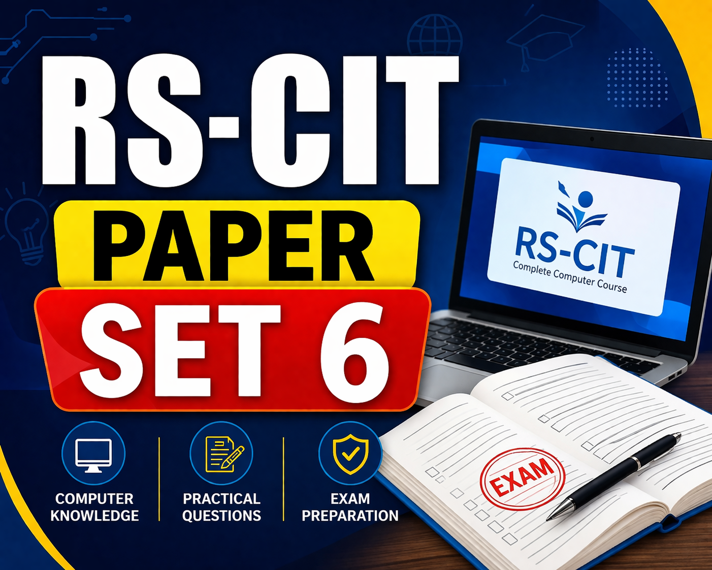 RS-CIT Practice set 6 (Unsolved)