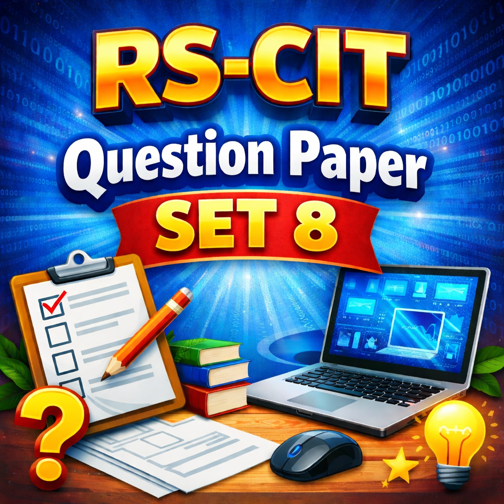 RS-CIT Practice set 8 (Unsolved)
