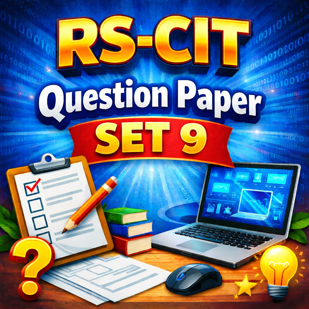 RS-CIT Practice set 9 (Unsolved)