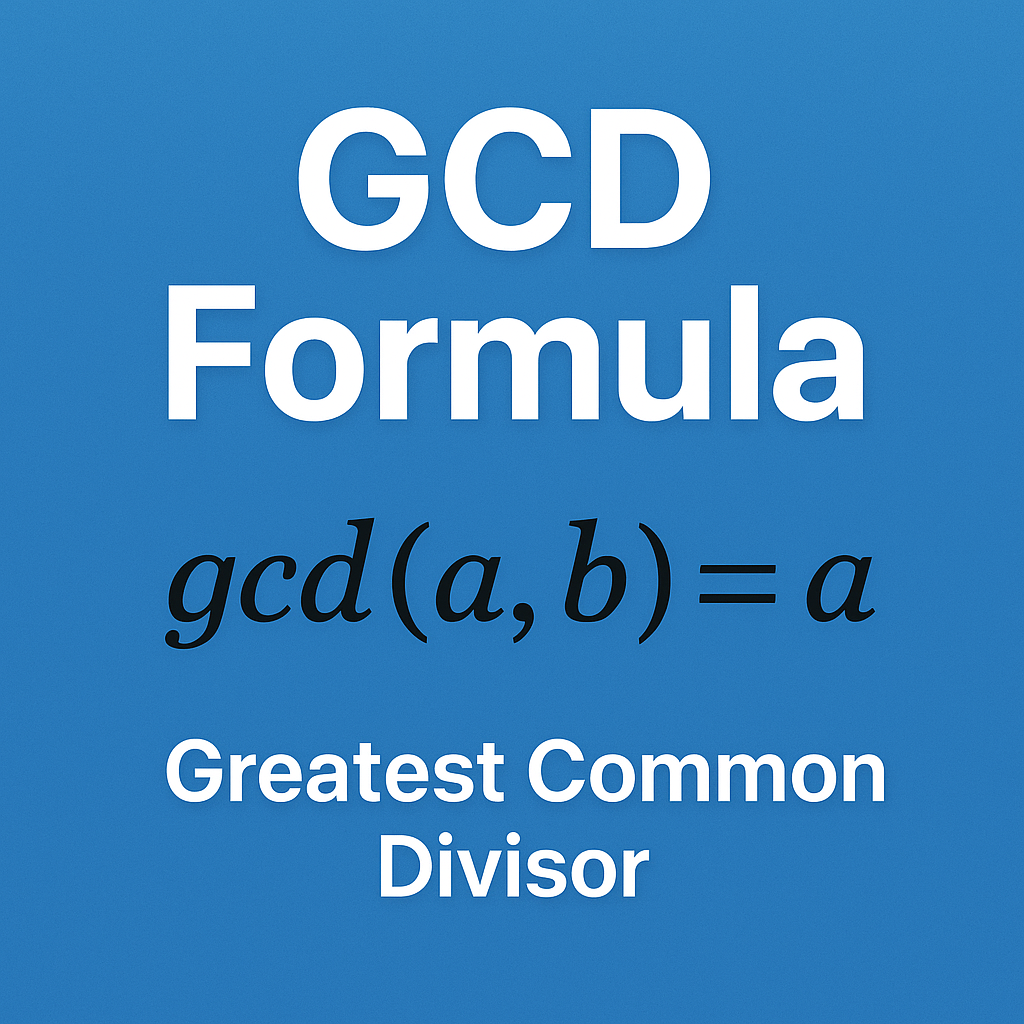 GCD Formula
