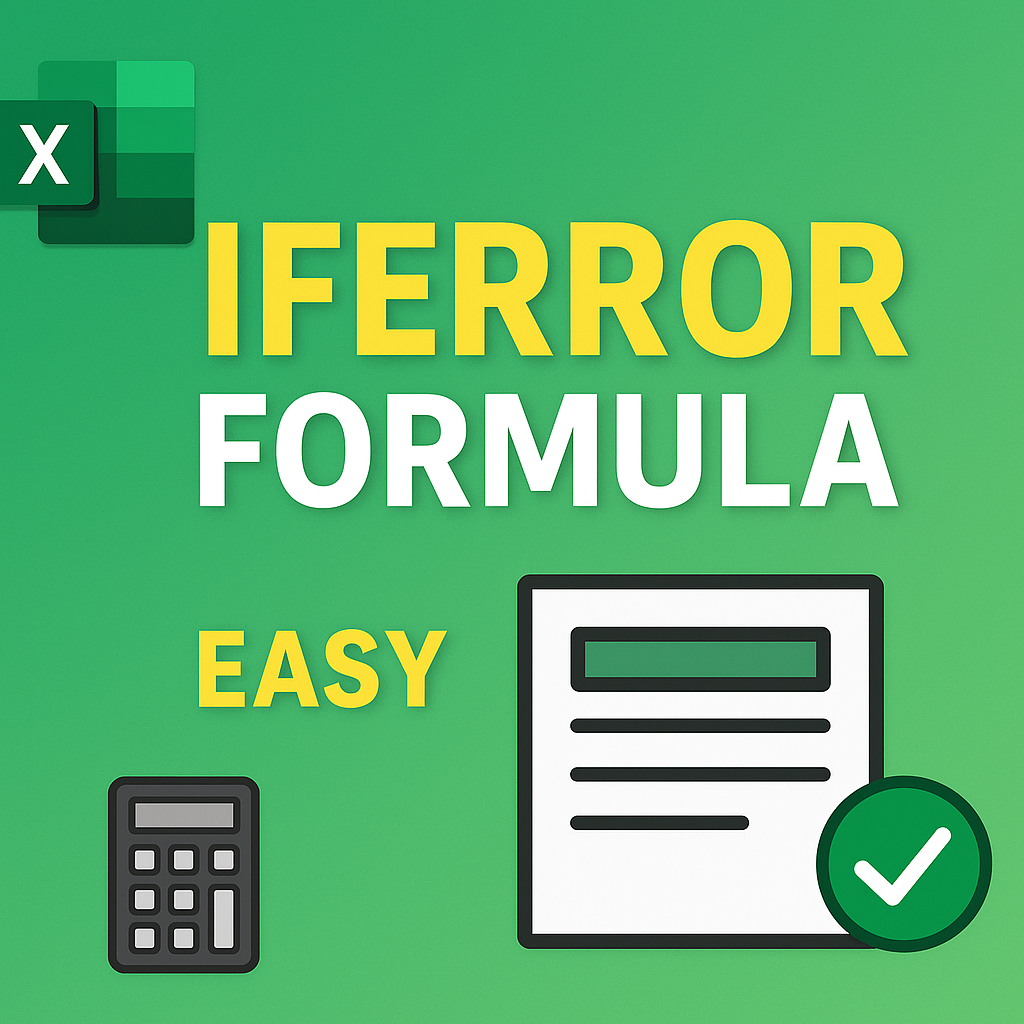 Iferror formula