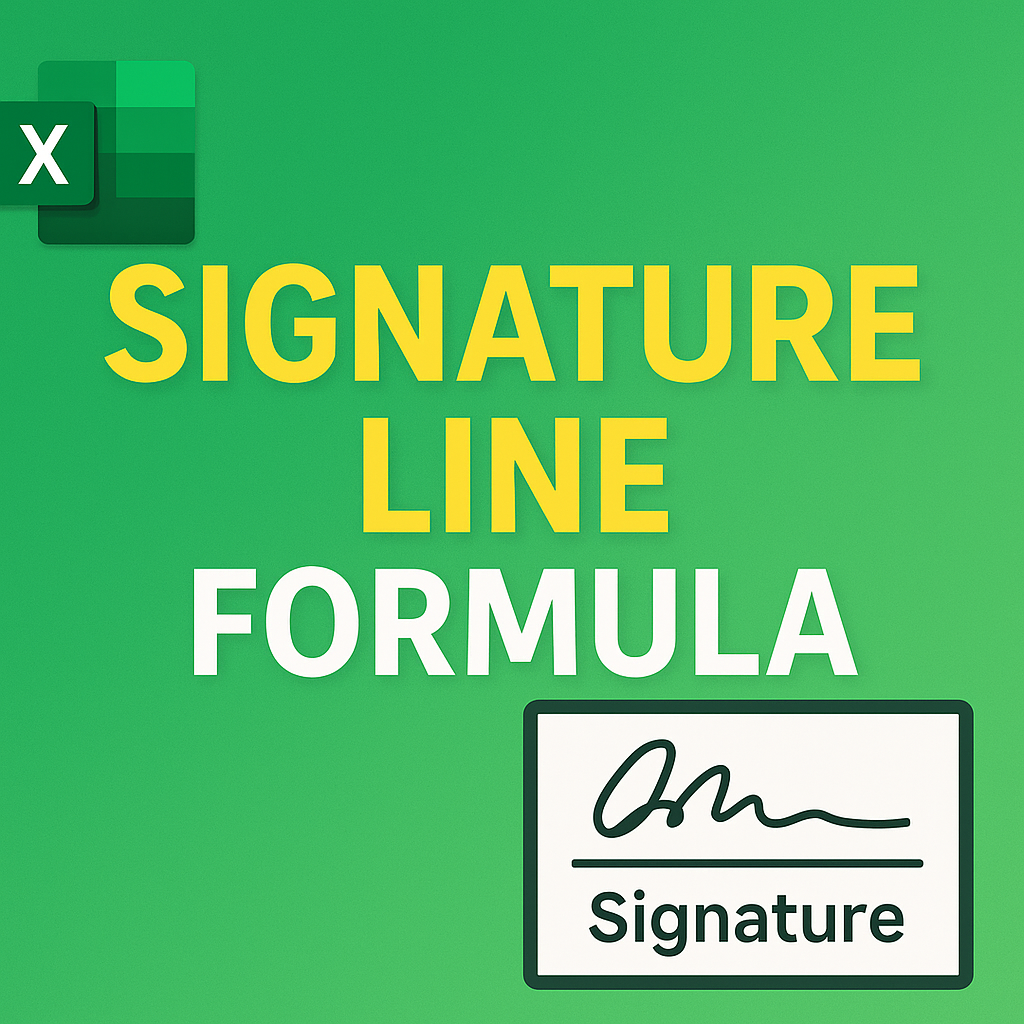 Signature Line