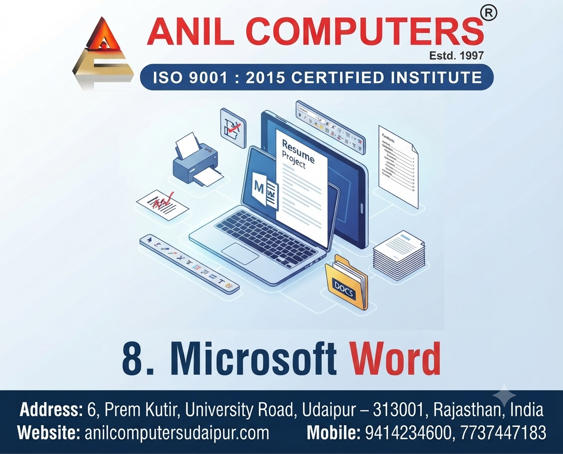 8. Microsoft Word