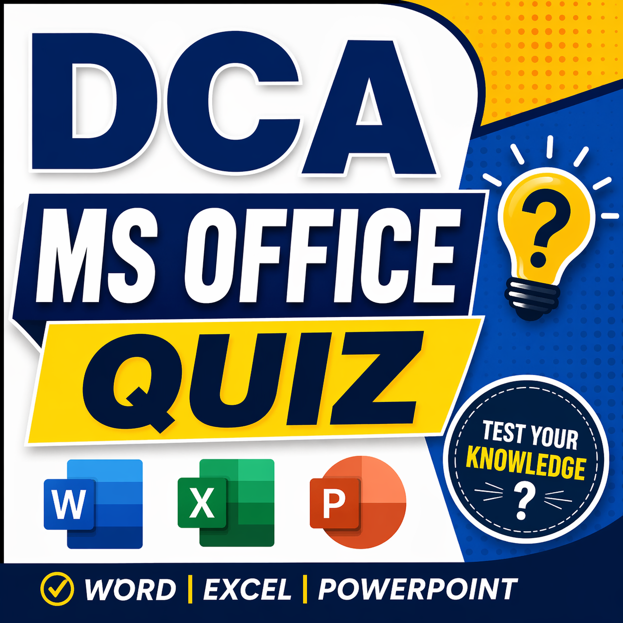 DCA MS Office Quiz