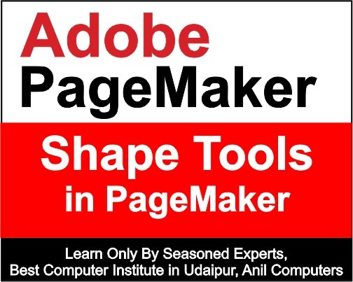 Shape Tools in PageMaker