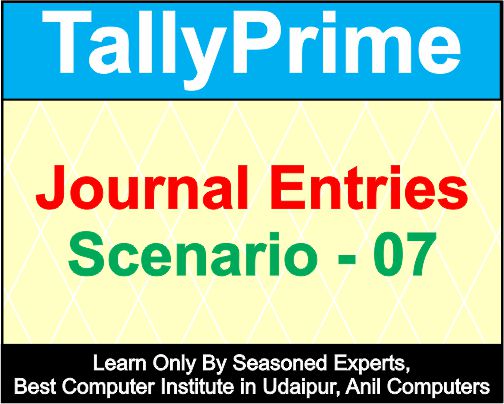 Journal Entries Scenario 7