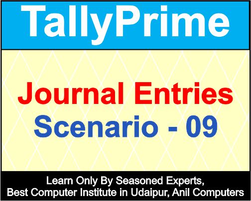Journal Entries Scenario 9