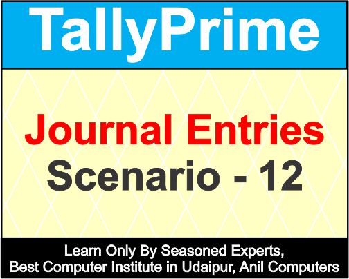 Journal Entries Scenario 12