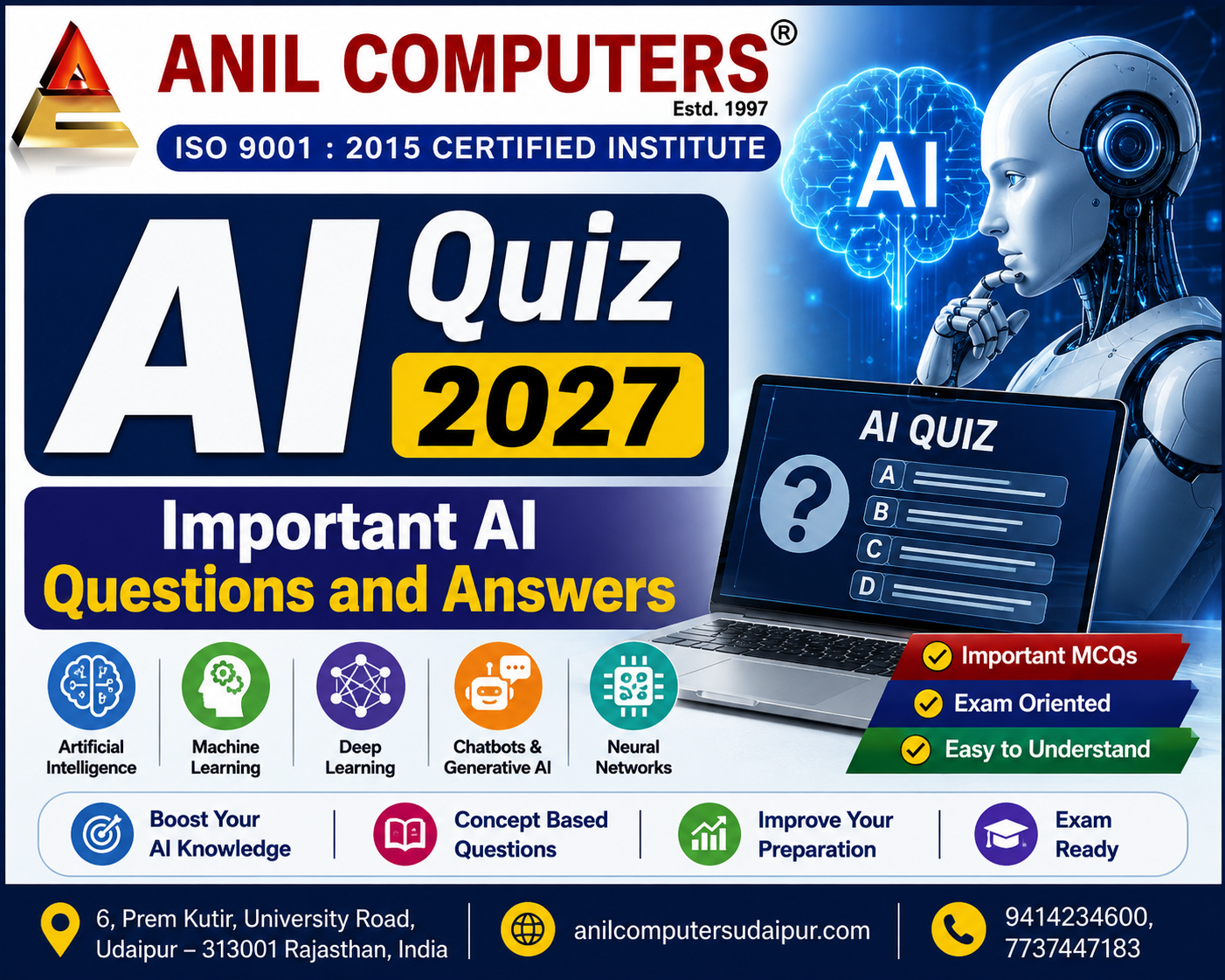 AI Quiz 2027 – Important AI Questions and Answers