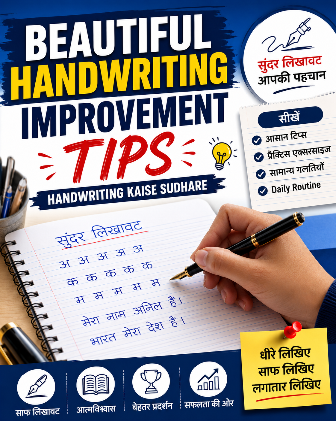 Beautiful Handwriting Improvement Tips