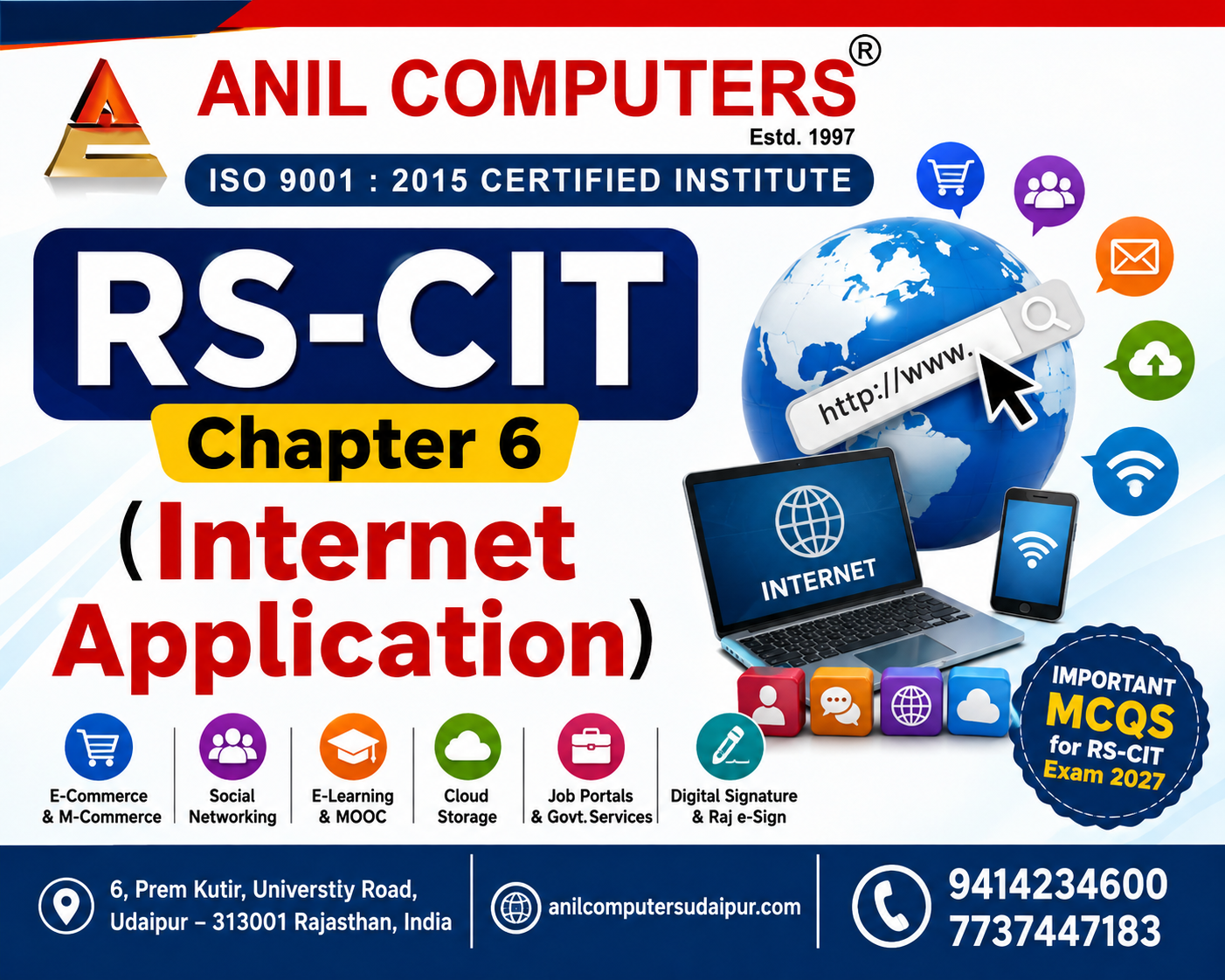 RS-CIT Chapter 6 - (Internet Application)