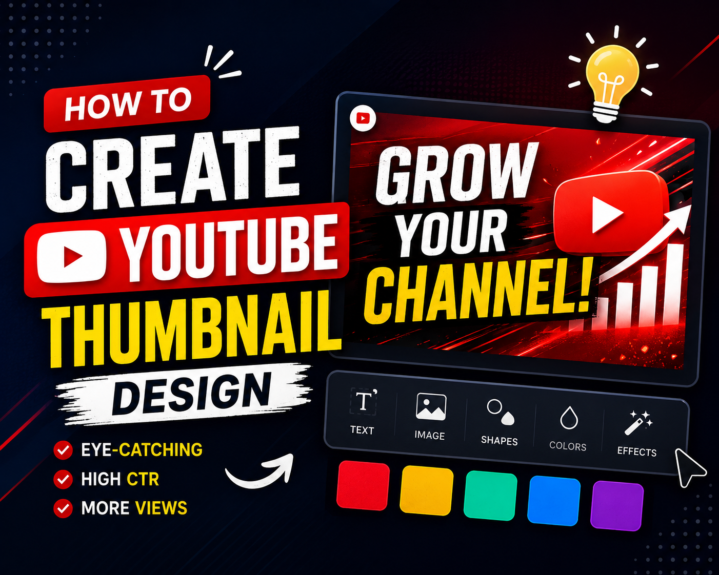 How to Create YouTube Thumbnail Design