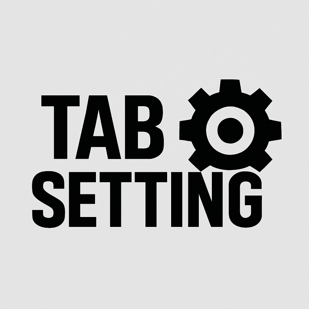 Tab Setting