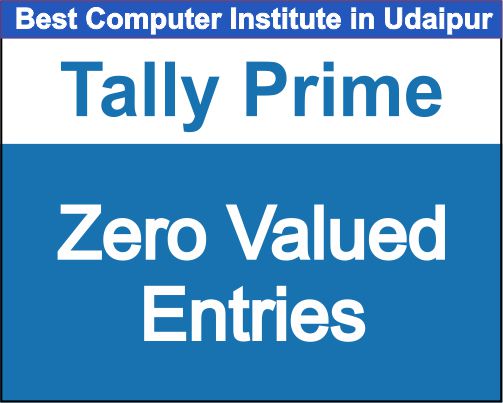Zero Valued Enteries