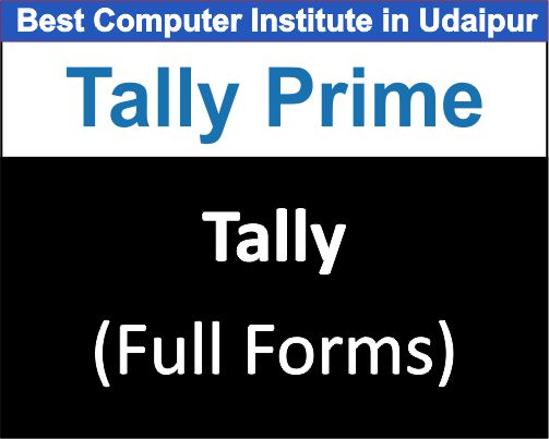 Tally Full Forms