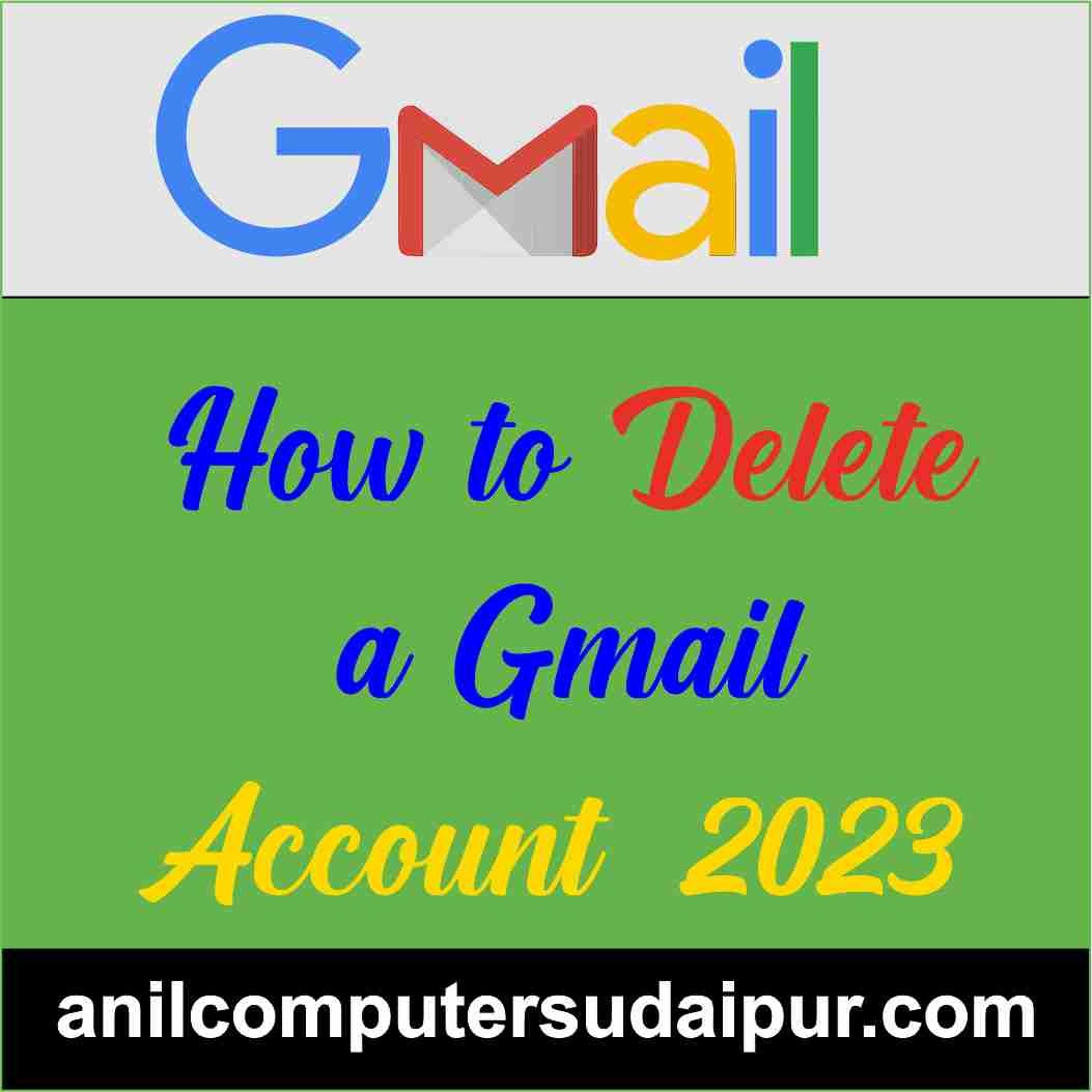 Gmail Account Delete