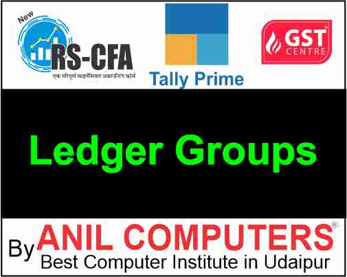 Create Groups for Ledger in Tally  Quiz
