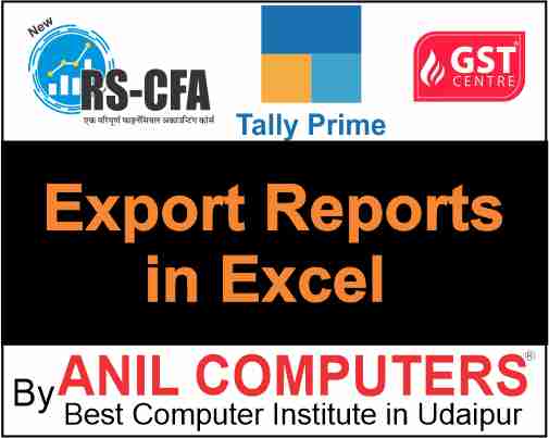 Export Tally Data in Excel  Quiz