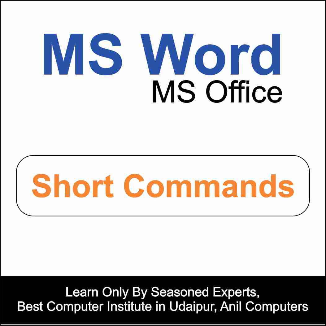 Microsoft word Short Command