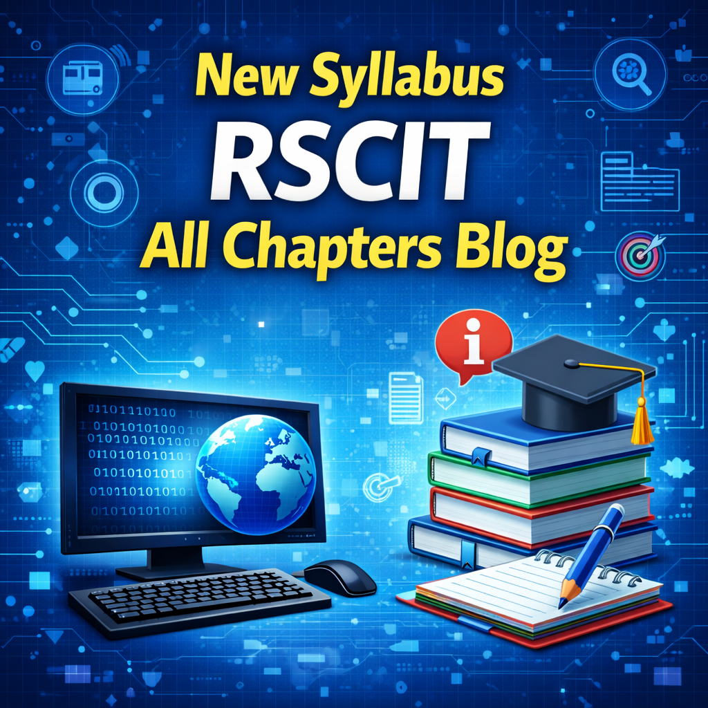New Syllabus RSCIT All Chapters Blog (unsolved)