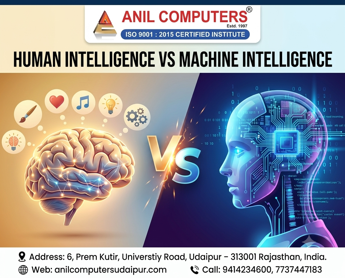Human Intelligence vs Machine Intelligence (RSCIT AI)