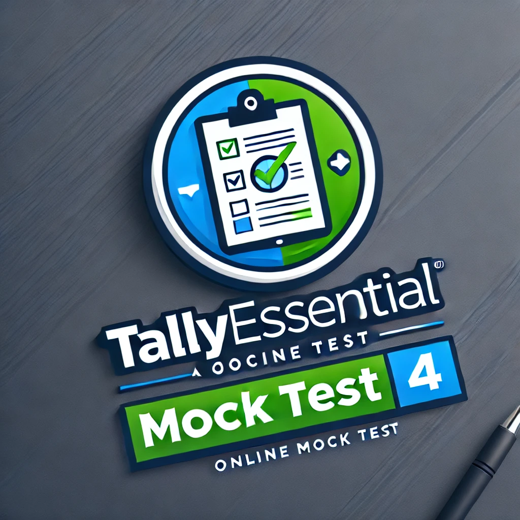 TallyEssential  Mock Test 4