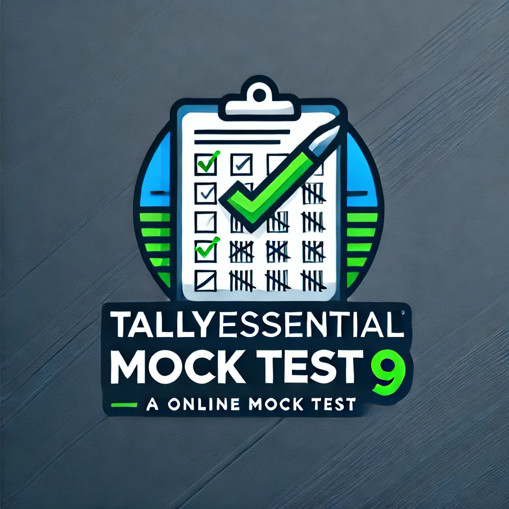 TallyEssential Mock Test 9