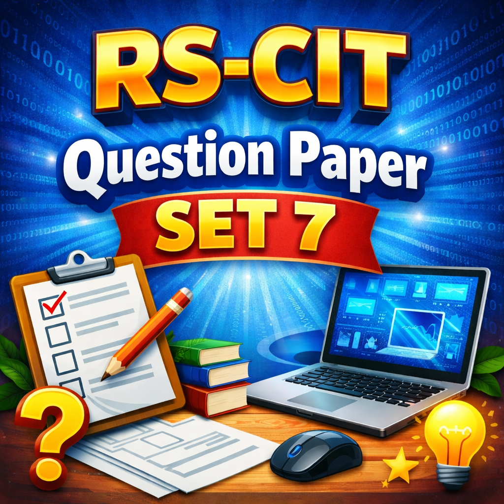RS-CIT Practice set 7 (Unsolved)