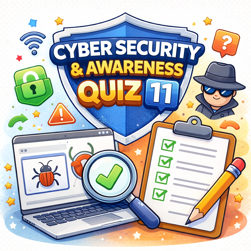 Cyber Security and Awareness Quiz 11 (unsolved)