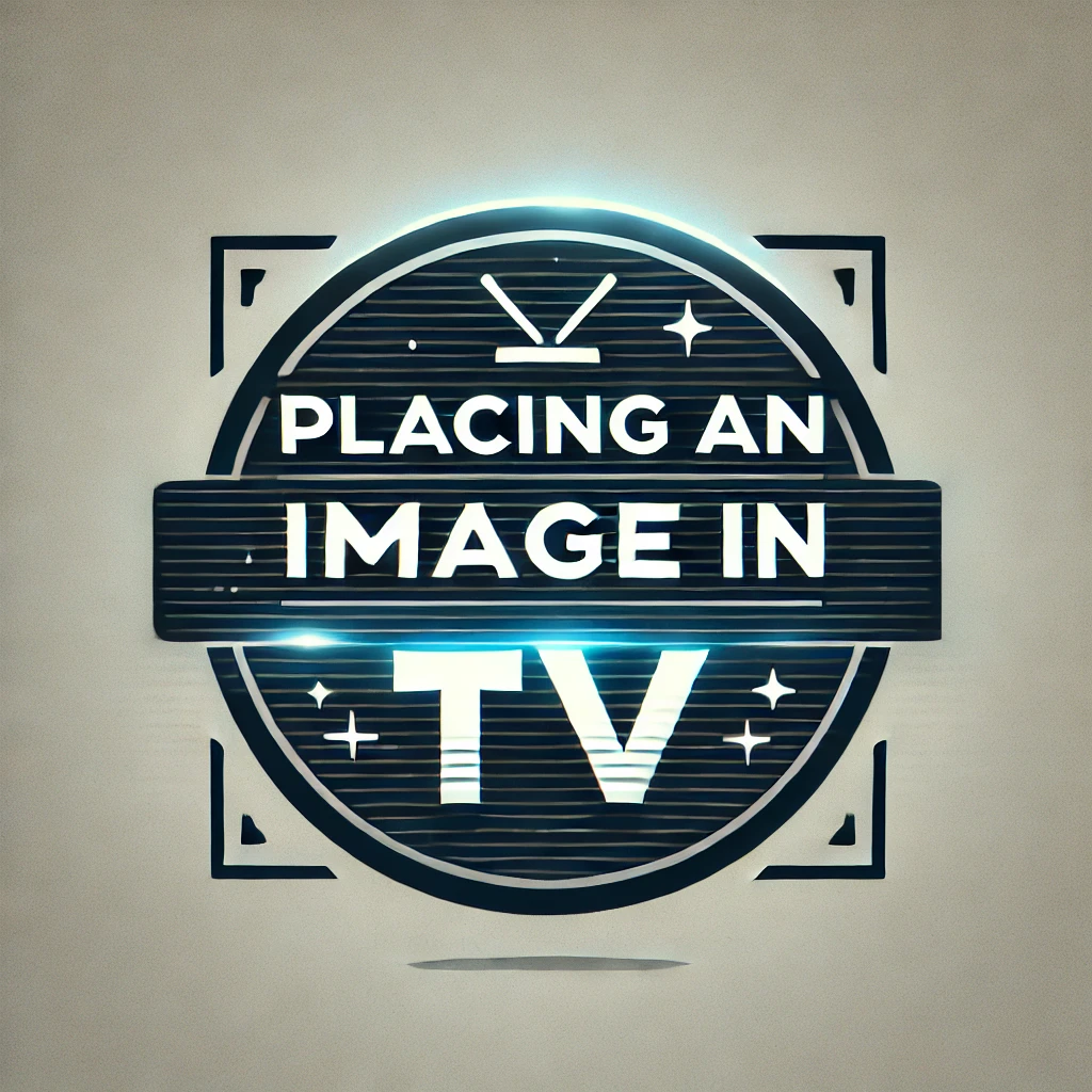 Placing an image in TV