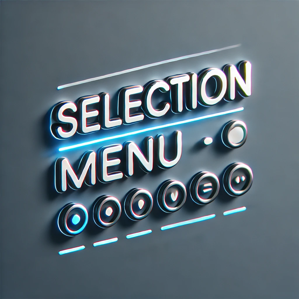 Selection Menu